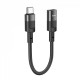 Adapter USB C To Lightning — Hoco U107 — Black