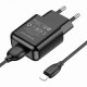 BA64A Single port charger set(iP)(EU) — White