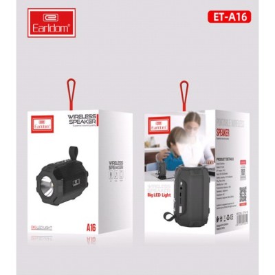 Портативна колонка Earldom ET-A16  — Black