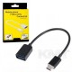 Adapter OTG USB C To USB (0.1m) White