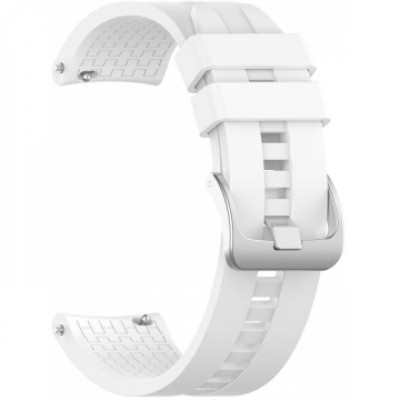 Ремінець Silicone Original — Універсальний 22 mm — White Ремінець Silicone Original — Універсальний 22 mm — White