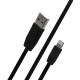 Кабель Lightning 2A (1m) Vian — Black