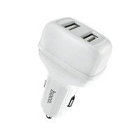 Car Charger | 2.4A | 2U — Hoco Z36 — White