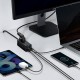 Home Charger 65W AC 2U2C & C to C Cable — Baseus (PSZM000001) GaN3 Pro Desktop Powerstrip — PSZM000001 Black