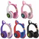 Навушники Bluetooth — TUCCI T24 LED — Red