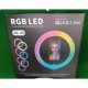 Лампа Кольцевая RGB LED | 26 cm 10