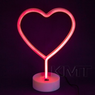 Ночной светильник Neon lamp series   — Heart Red