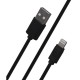 Кабель Lightning 2A (2m) Parmp Syncing MFI Black