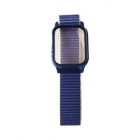 Ремешок Apple Watch Nylon with protective case 42/44/45 mm — Dark Blue