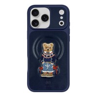 Polo Aristo Leather Case iPhone 17 Pro Max — Navy Polo Aristo Leather Case iPhone 17 Pro Max — Navy