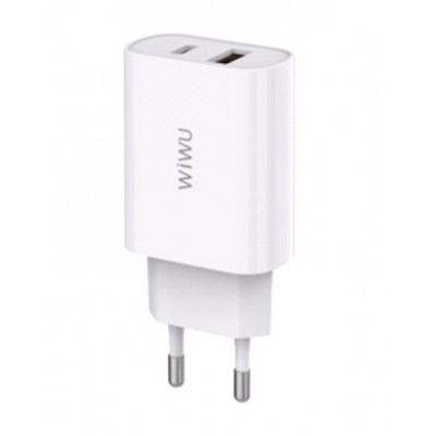 Home Charger 20W PD QC3.0 WiWU Wi-U002 — White