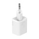 Home Charger 20W 1C C to Lightning Cable (1m) Baseus (TZCCSUP-B) Super Si Quick Charger — TZCCSUP-B01 Black