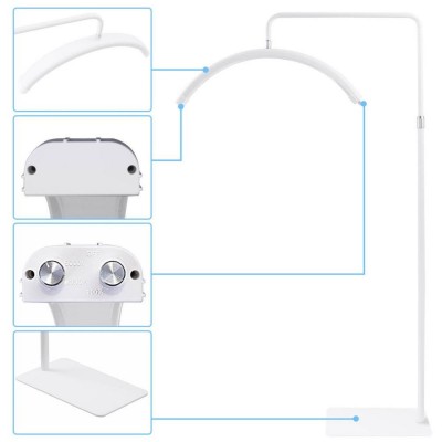 Бестеневая LED лампа HD-M8X 50W 3000K-6000K | 70x20 | 320 Lights | — White Бестеневая LED лампа HD-M8X 50W 3000K-6000K | 70x20 | 320 Lights | — White