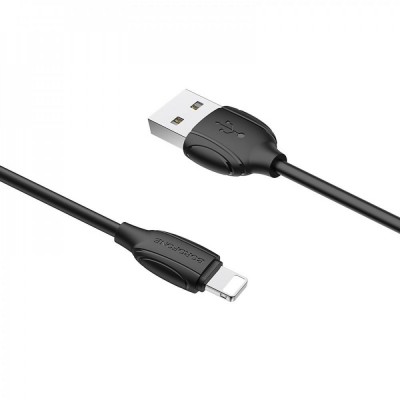 Кабель Lightning 1.3A (1m) — Borofone BX19 — Black