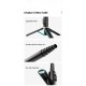 Monopod Tripod Q12 | 0.723 mm Hidden Design Reinforced Bluetooth Tripod Selfie Stick(Aluminium Alloy) Monopod Tripod Q12 | 0.723 mm Hidden Design Reinforced Bluetooth Tripod Selfie Stick(Aluminium Alloy)