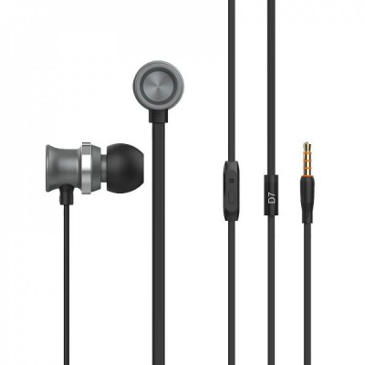 Навушники з мікрофоном 3.5mm —  Celebrat D7 — Black