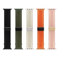 Ремінець Weaving Band Magnetic Apple Watch 42 mm 44 mm 45 mm 49 mm — Pink