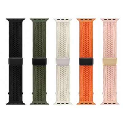 Ремінець Weaving Band Magnetic Apple Watch 42 mm 44 mm 45 mm 49 mm — Starlight