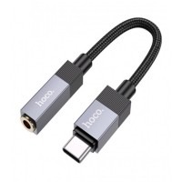 Adapter USB C To 3.5mm Hoco UPA32C — Black