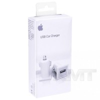 Car Charger 1A 1U — Apple White