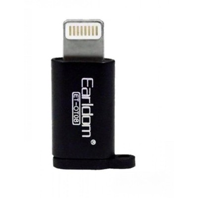 Adapter Lightning To Micro — Earldom ET-OT08 Black