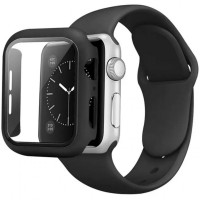 Ремінець Silicon & Glass — Apple Watch 38 mm | 40mm — Black