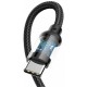 Baseus (CAMUTC-01) U-shaped portable data cable Black