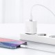 Home Charger 20W 1C C to Lightning Cable (1m) Baseus (TZCCSUP-B) Super Si Quick Charger — TZCCSUP-B01 Black