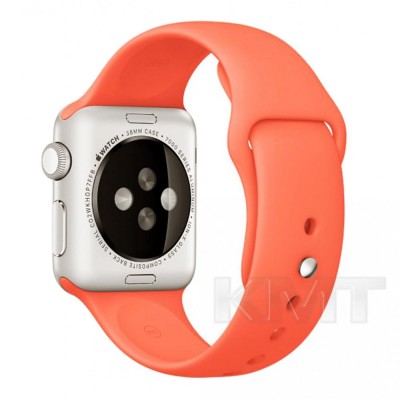 Ремінець Sport Band Apple Watch 42 mm 44 mm 45 mm 49 mm — Apricot (2)