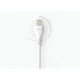 Кабель Lightning 2.1A (1m) Yoobao C4 — White