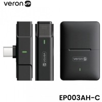 Беспроводной микрофон для телефона USB C — Veron EP033AH-C c кейсом зарядки