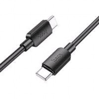 Кабель USB C to C 60W (1m) — Hoco X96 — Black