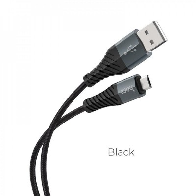 Кабель Micro 2.4A (1m) — Hoco X38 — Black