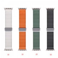 Ремінець Alpine Metal Lock Apple Watch 42 mm 44 mm 45 mm 49 mm — Black