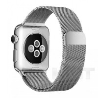 Ремінець Milanese Loop — Apple Watch 38 mm | 40 mm | 41 mm Silver