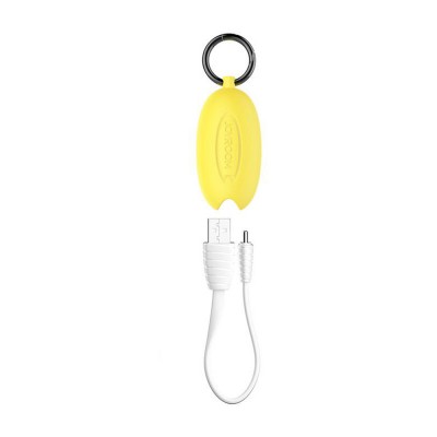 Кабель Micro 2.4A (0.2m) Joyroom S-M345 — Yellow