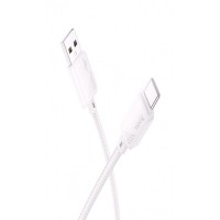 Кабель USB C 2.4A (1m) Hoco X113 — White