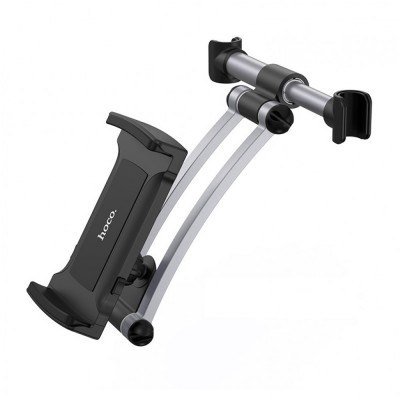 Car Holder Hoco CA62 Handsome aluminum rear pillow in- — silverblack