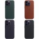 Leather Case with MagSafe iPhone 13 — Black