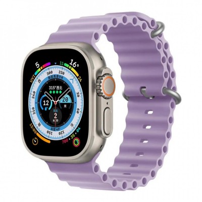 Ремінець Ocean Band Design — Apple Watch 38 mm | 40 mm | 41 mm — Lilac