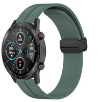 Ремінець Silicone Magic Lock Універсальний 22 mm — Pine needle green