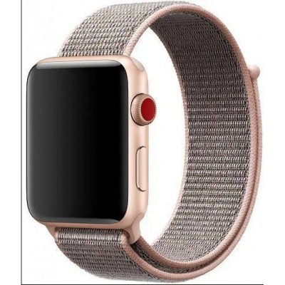 Ремінець Nylon Loop Apple Watch 38 mm 40 mm 41 mm — Pink Ремінець Nylon Loop Apple Watch 38 mm 40 mm 41 mm — Pink