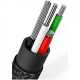 Baseus (CAMUTC-01) U-shaped portable data cable Black