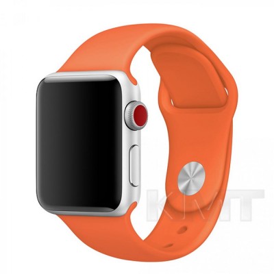 Ремінець Sport Band Apple Watch 38 mm 40 mm 41 mm — Orange (13)