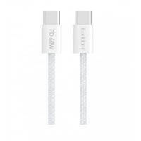 Cable USB C to C 60W (2m) Earldom EC-190C-C White