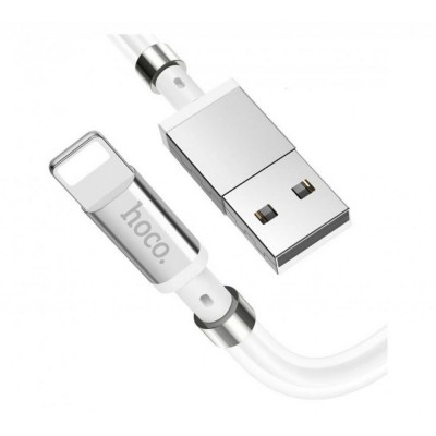 Кабель Hoco U91 Magic magnetic Lightning — White