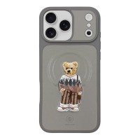 Polo Aristo Leather Case iPhone 17 Pro — Titanium Grey Polo Aristo Leather Case iPhone 17 Pro — Titanium Grey