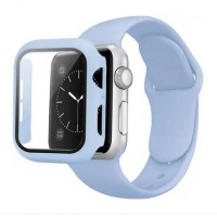 Ремінець Silicon & Glass — Apple Watch 42 mm — Ice Blue