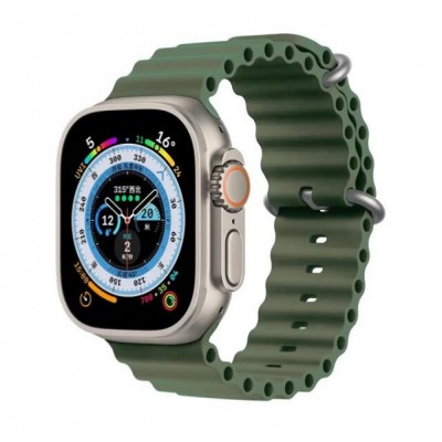 Ремінець Ocean Band Design Apple Watch 38 mm 40 mm 41 mm — Green