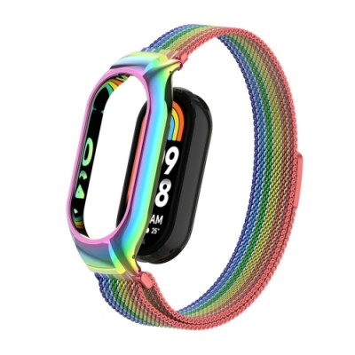 Ремінець Milanese Loop — Xiaomi Mi Band 8 — Colorfull Ремінець Milanese Loop — Xiaomi Mi Band 8 — Colorfull
